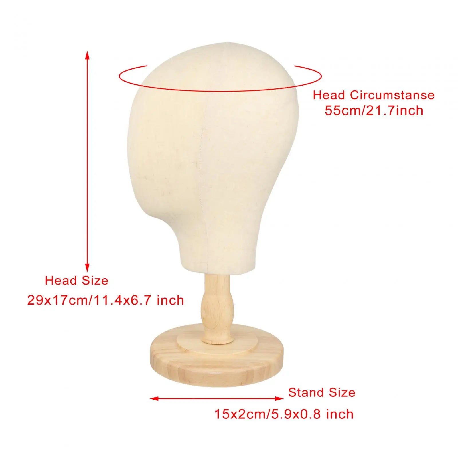 Wig Head Display Stand Wig Hat Display Male Easy Installation Mannequin Head Faceless Head Model for Salon Shop Home Decoration