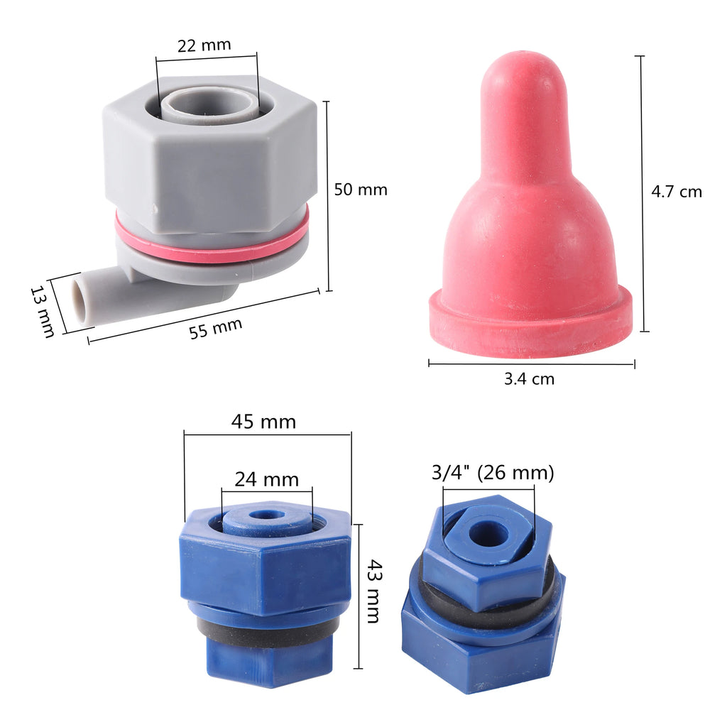 Animal Pacifier Cows Feeder Calf Milk Bottle Drink Nipple Farm Animals Feeding Supplies Drinking Fountain Sheep Calves Goats