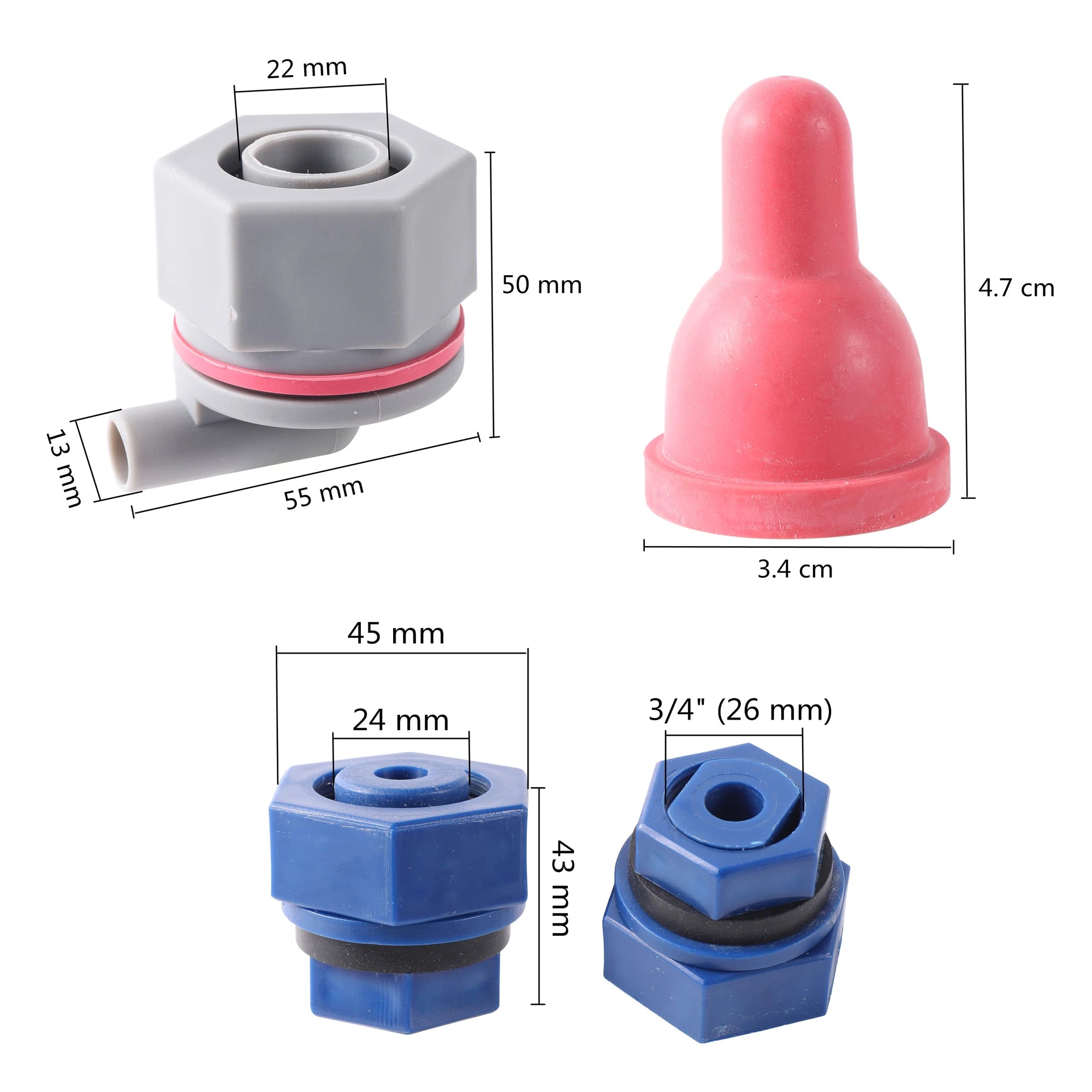 Animal Pacifier Cows Feeder Calf Milk Bottle Drink Nipple Farm Animals Feeding Supplies Drinking Fountain Sheep Calves Goats