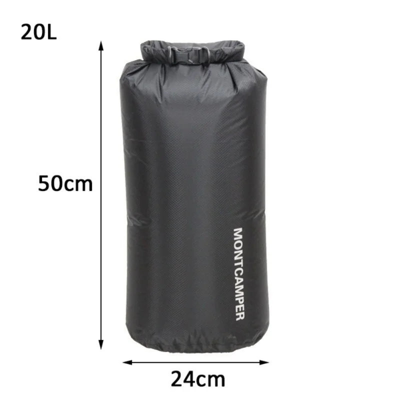3/5/10/20/35L Dry Bag Sack 30D Nylon Ultralight Drifting Swimming Clothes Storage Bag Pack Waterproof Rafting Kayaking Sport Bag