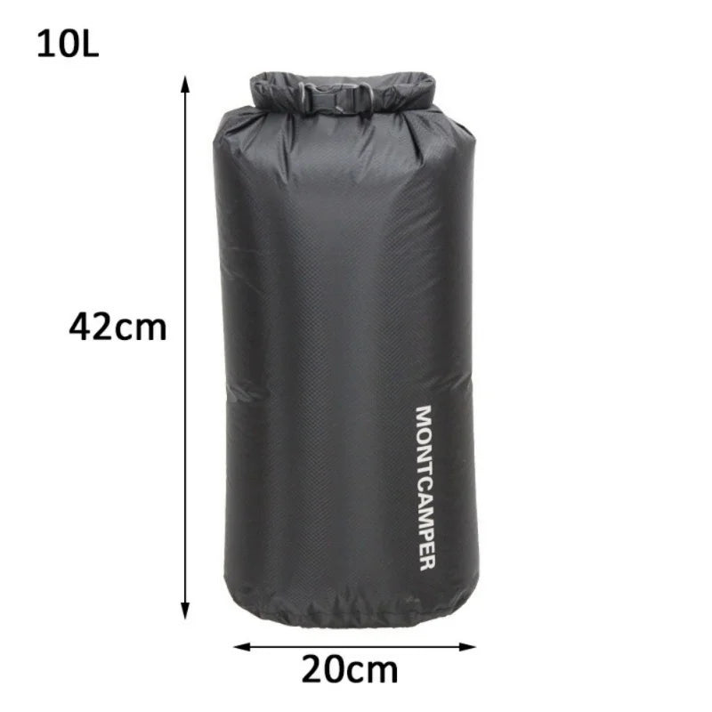 3/5/10/20/35L Dry Bag Sack 30D Nylon Ultralight Drifting Swimming Clothes Storage Bag Pack Waterproof Rafting Kayaking Sport Bag