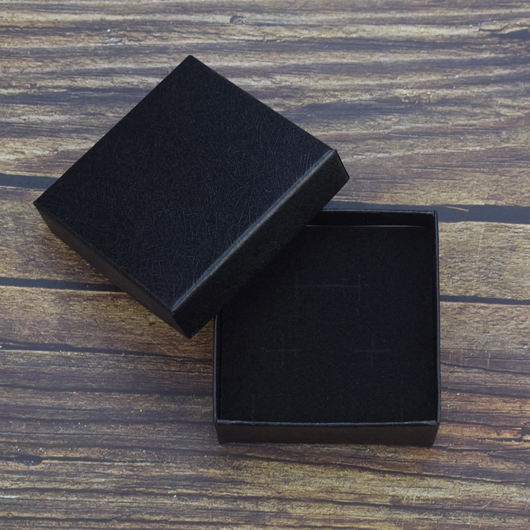 Gift Box for Wedding Birthday Party Jewelry Set Organizer Storage Carton for Rings Earrings Cufflinks Bracelet Blue Pink 7x7