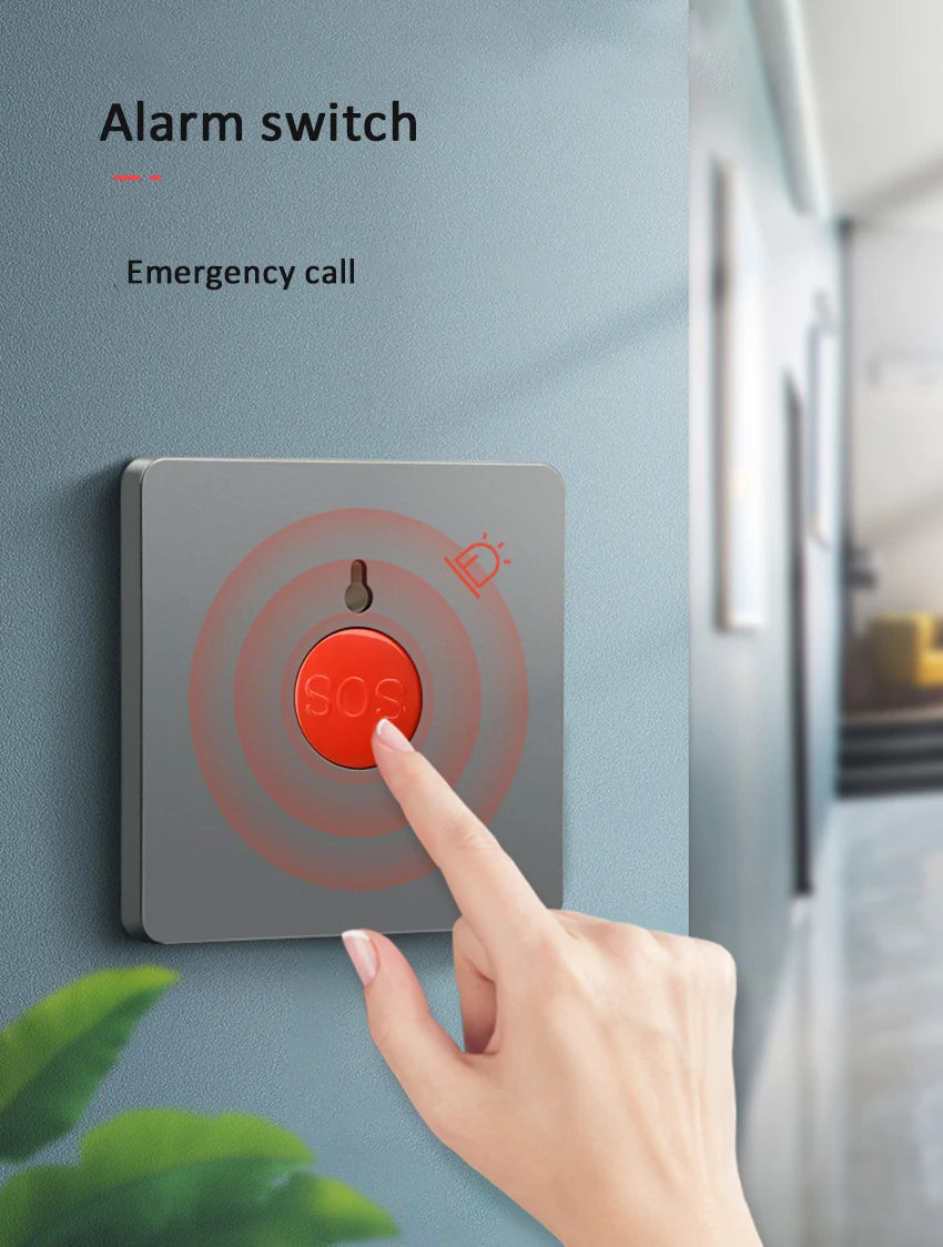 Alarm Button Fire Emergency Call Wall Panel Alarm With Key SOS Fire Alarm Panel Security Engineering Manual Button For Help