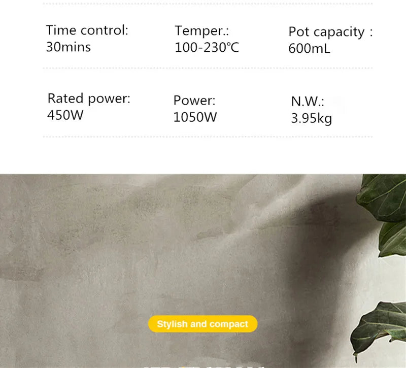 Kitchen 3 In 1 Breakfast Making Machine Drip Coffee Maker Household Bread Pizza Frying Pan Toaster Electric Oven