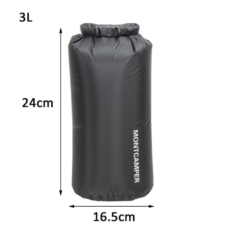 3/5/10/20/35L Dry Bag Sack 30D Nylon Ultralight Drifting Swimming Clothes Storage Bag Pack Waterproof Rafting Kayaking Sport Bag