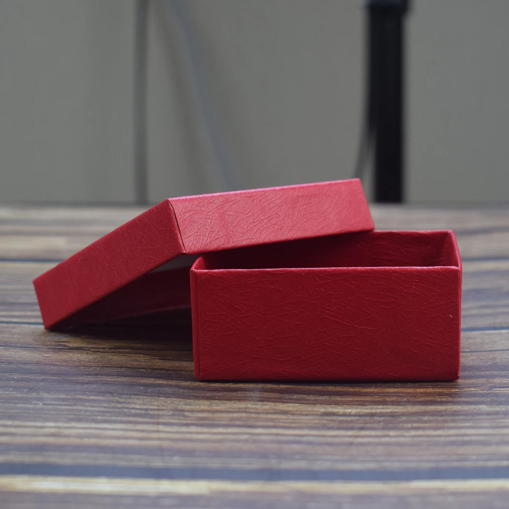 Gift Box for Wedding Birthday Party Jewelry Set Organizer Storage Carton for Rings Earrings Cufflinks Bracelet Blue Pink 7x7