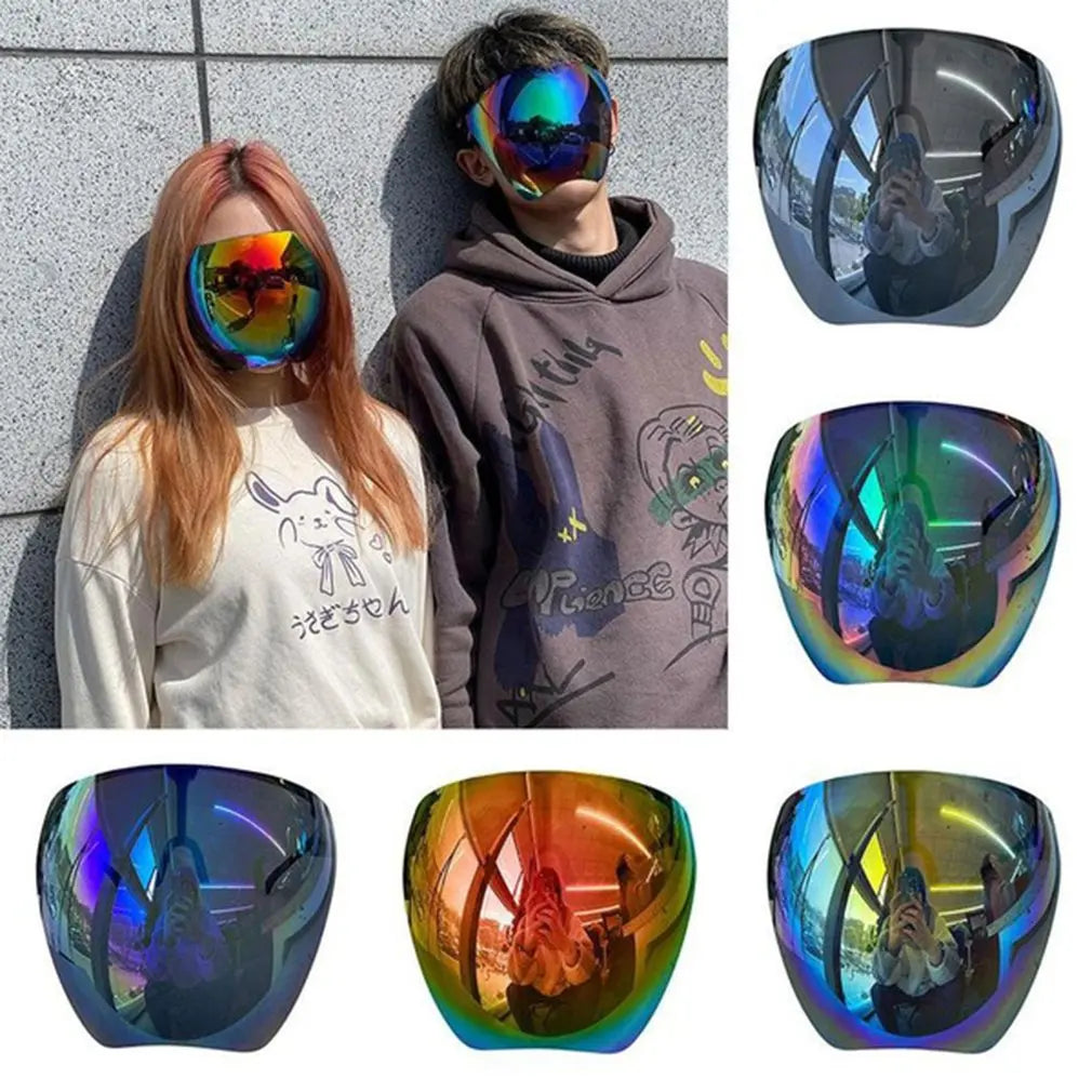 Sunglasses Women Men Protective Faceshield Glasses Goggles Full Face Covered Spherical Lens Anti-Spray Safety Sunglasses Men