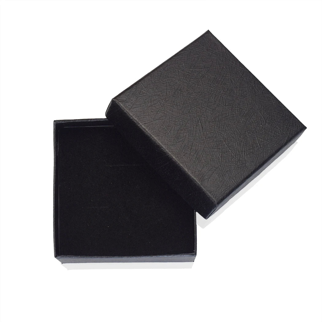 Gift Box for Wedding Birthday Party Jewelry Set Organizer Storage Carton for Rings Earrings Cufflinks Bracelet Blue Pink 7x7