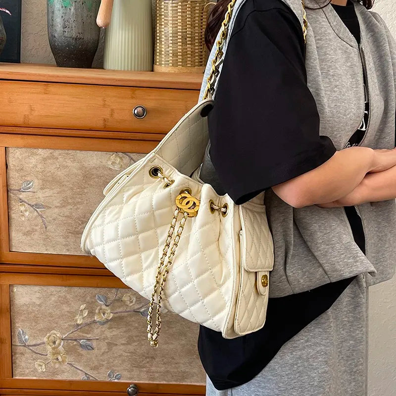 2025 New Women's Printed Square Bag Fashion Shoulder & Hand Carry Purse Adjustable Strap for Daily Use Bag for Women