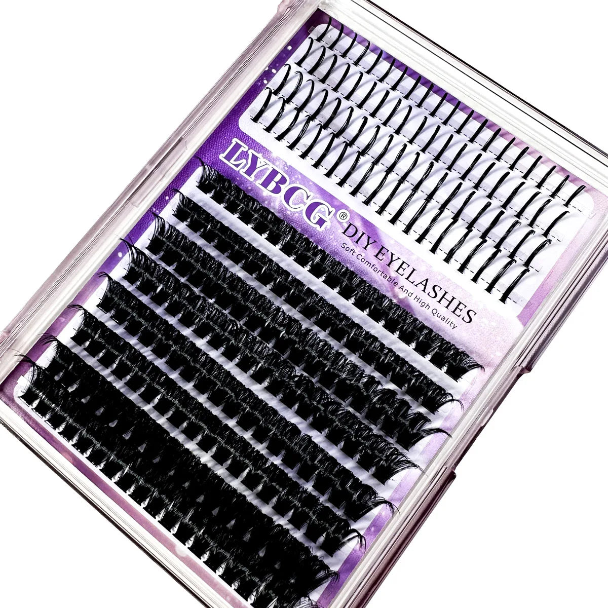Lash Clusters 100D Lash Spikes Eyelash Clusters Volume Individual Lashes DIY Spiky Lash Extension Mega Cluster Eyelash Extension