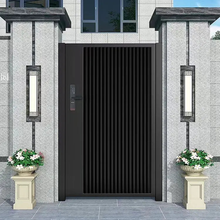 Residential Security door modern entrance aluminum garden gate