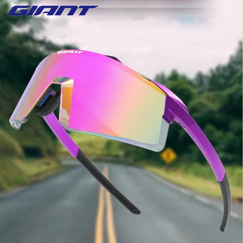 GIANT Cycling Fishing Sunglasses for Men women Casual Windproof Eyewear with UV Protection for Outdoor Sports, Running