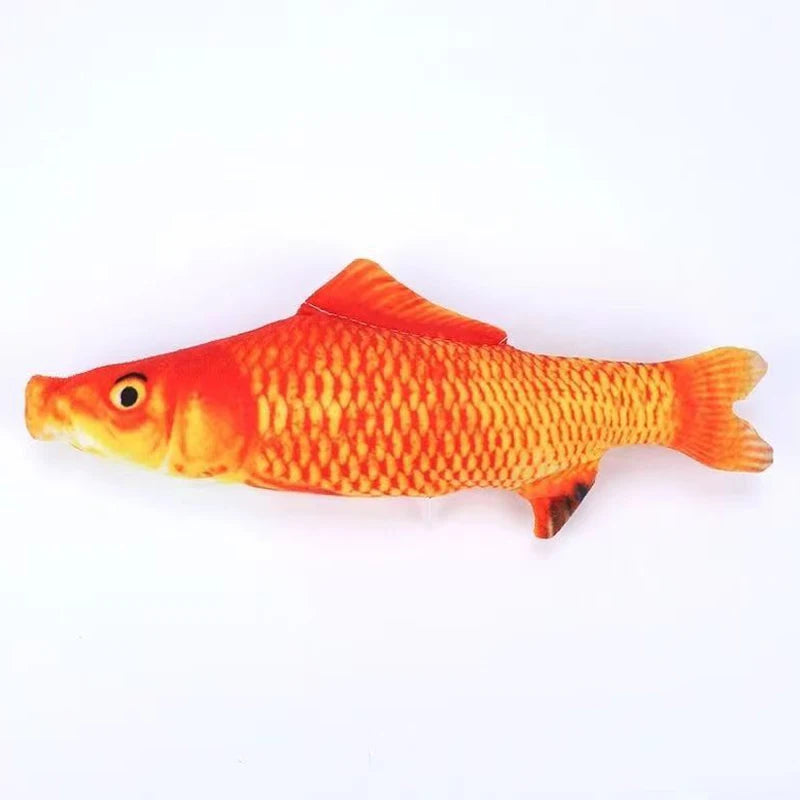 Cat Toys Fish Interactive Cat Toy Cat Chew Toy Simulation Fish Cat Pillow Kitten Exercise Kicker Toys for Indoor Cats Kitty Kit