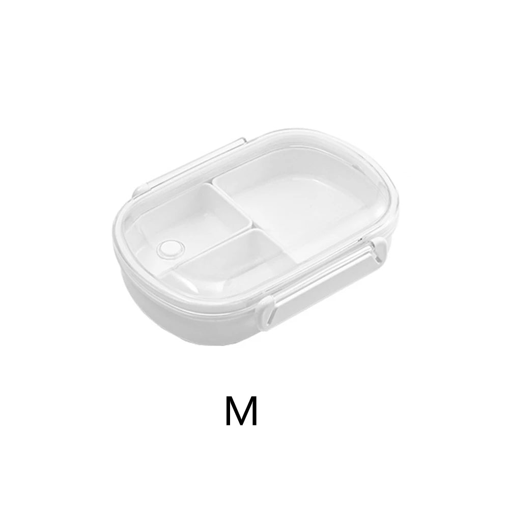 1pc-Bento Box Lunch Box, Leak-Proof Portable Large Capacity Lunch Box, Microwave Safe Bento Box For Work School Camping
