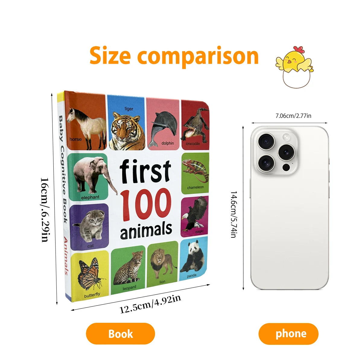 1-100 Animal Species Book Libros Manga Anime Coloring Books Preschool Learning Improves Children's Identification Skills