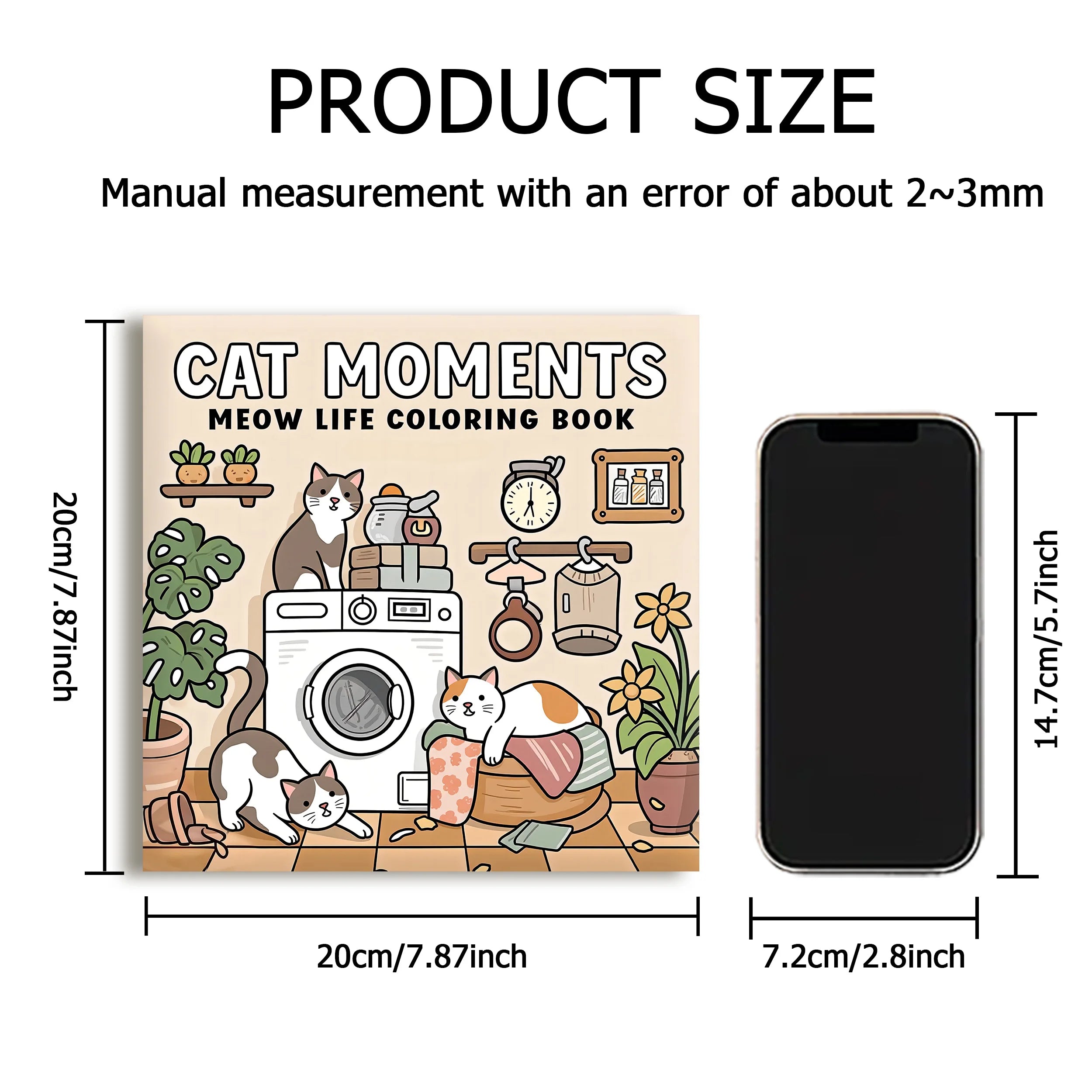 Cat Moments Adult Coloring Book Unique Book for Relaxation Upgraded Paper for Comfortable Coloring Perfect Gift Friend