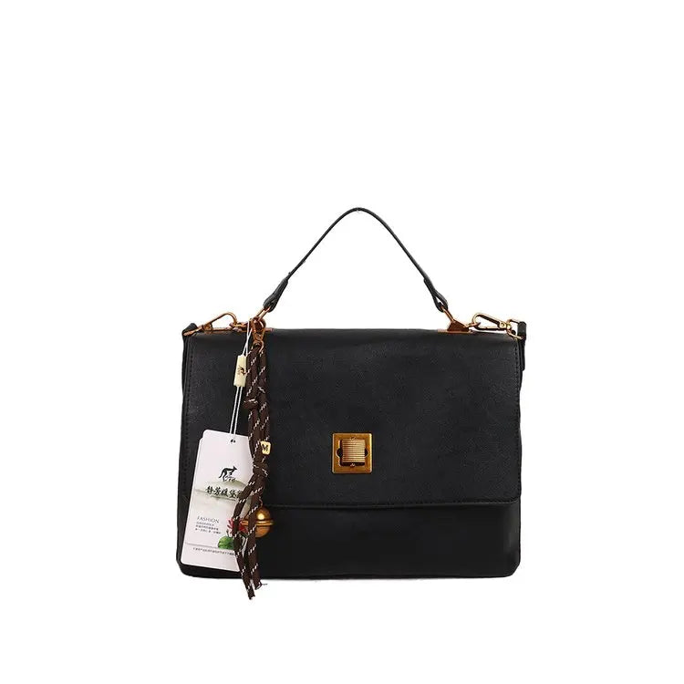 Elegant Crossbody Handbag Luxury Brand Leather Women's Bag Famous Designer Classic Paris Daily Vintage Commuter Bag