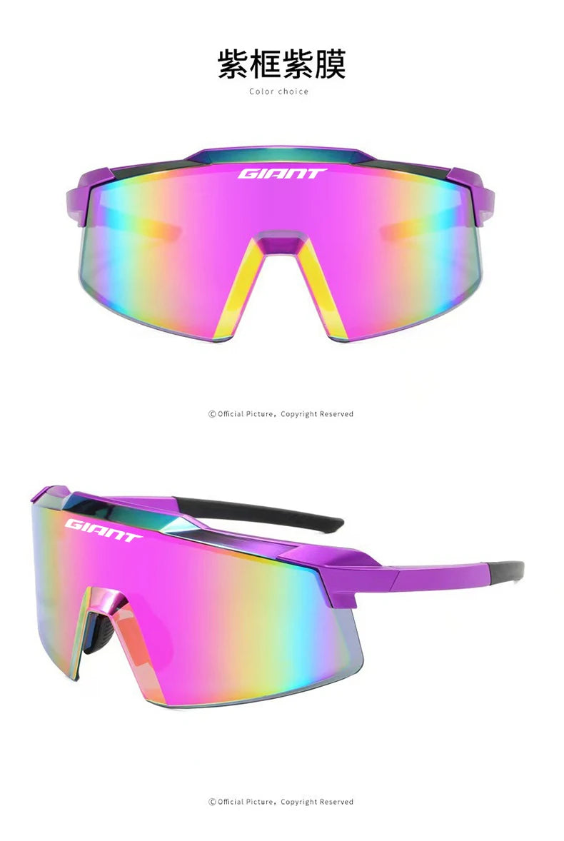 GIANT Cycling Fishing Sunglasses for Men women Casual Windproof Eyewear with UV Protection for Outdoor Sports, Running