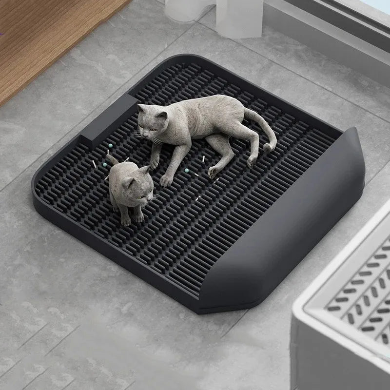 Cat Litter Pedal Box Mat Cat Pet Mat  Pedal High SidePedal Suitable for Large