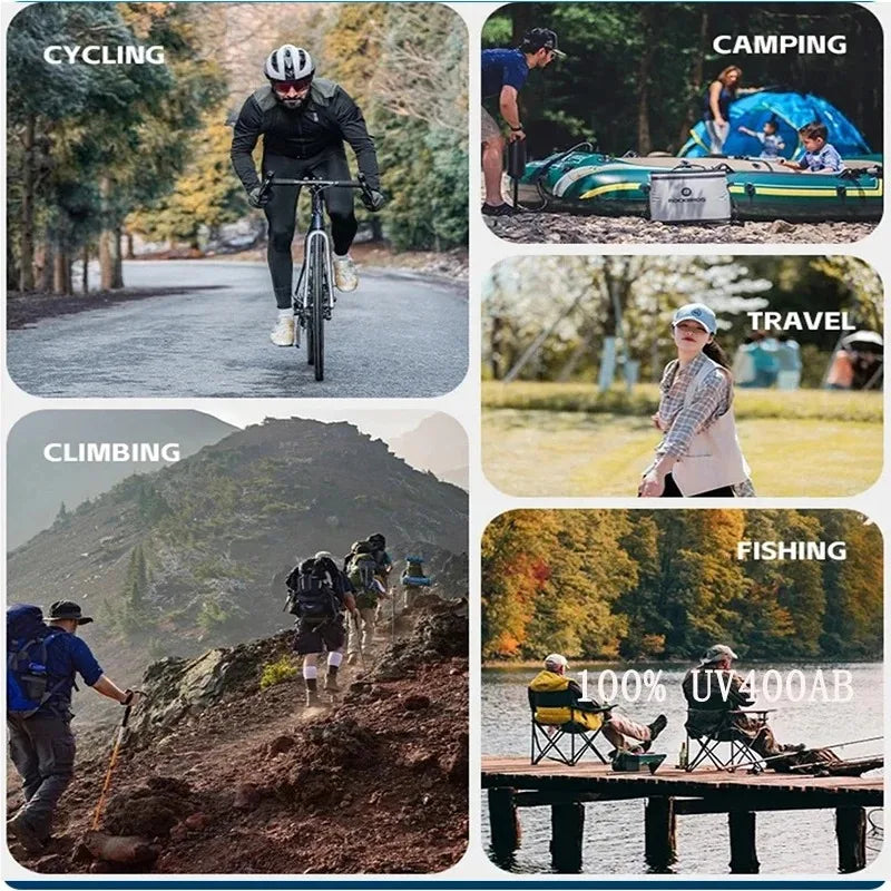 GIANT Cycling Fishing Sunglasses for Men women Casual Windproof Eyewear with UV Protection for Outdoor Sports, Running