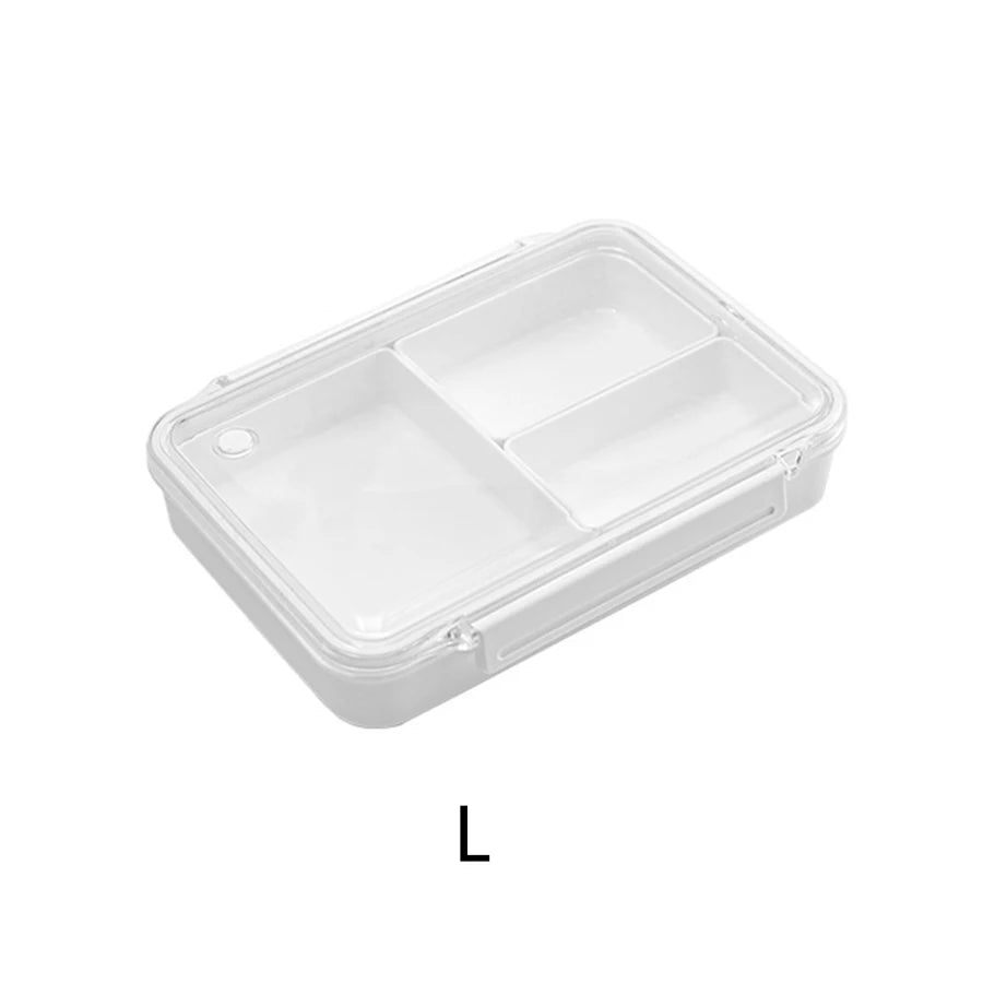 1pc-Bento Box Lunch Box, Leak-Proof Portable Large Capacity Lunch Box, Microwave Safe Bento Box For Work School Camping
