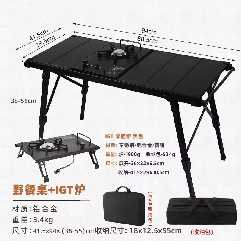 Leg Modern Outdoor Table Garden Bistro Adult Lounge Lawn Outdoor Table Camping Dining Tuinmeubelsets Patio Furniture Set