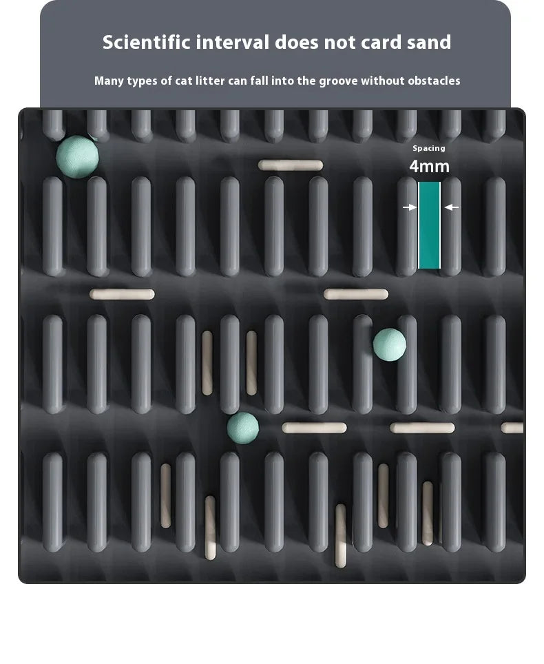 Cat Litter Pedal Box Mat Cat Pet Mat  Pedal High SidePedal Suitable for Large