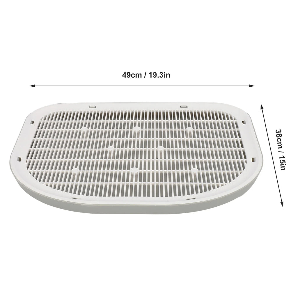 Cat Litter Mat Cat Litter Mat Waterproof Sturdy Anti Slip Leakage Resistant Easy to Clean Cat Litter Trapping Mat for Home