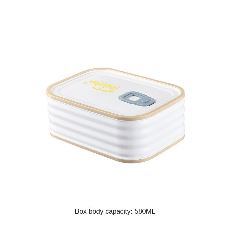 Bento Lunch Box  Sealed Leak Proof Cute Anti Drop Safe for Students Suitable for Microwave Heating Children's Lunch Box