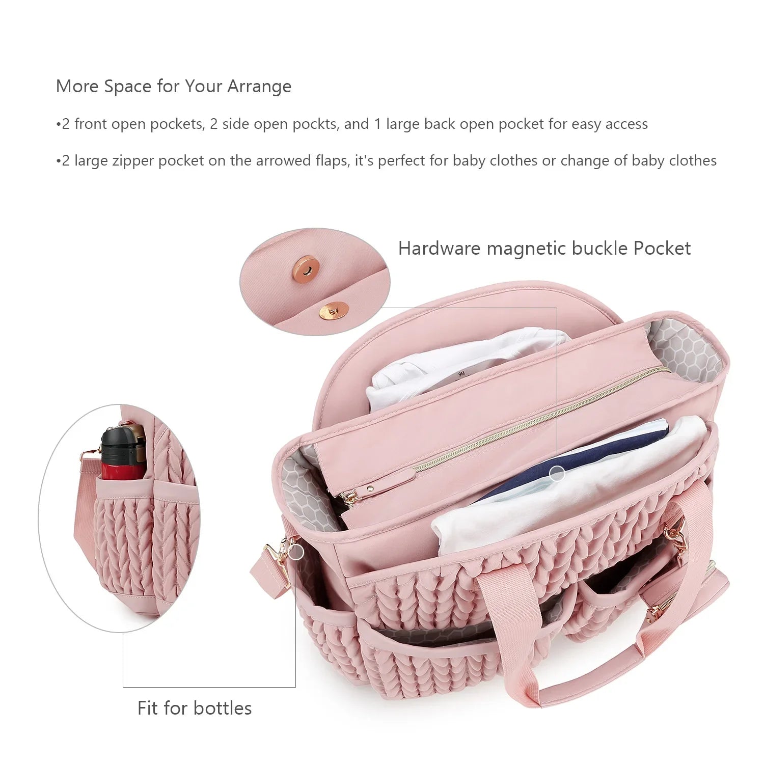 Baby Diaper Bag Nappy Bag Mummy Bag Waterproof Travel Baby Diaper Bags for Mom Stroller Mommy Maternity Totes Shoulder Bags New
