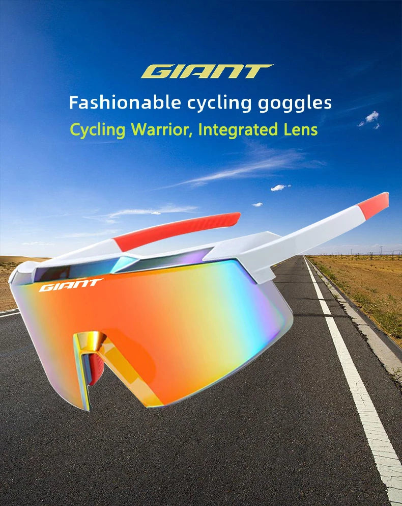 GIANT Cycling Fishing Sunglasses for Men women Casual Windproof Eyewear with UV Protection for Outdoor Sports, Running