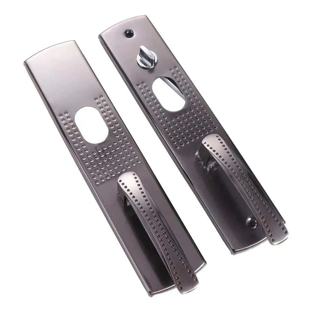 Household Hardware Universal Security Door Handle Aluminium Alloy Practical Panel Handle Widen Multi Function Door Lock Home