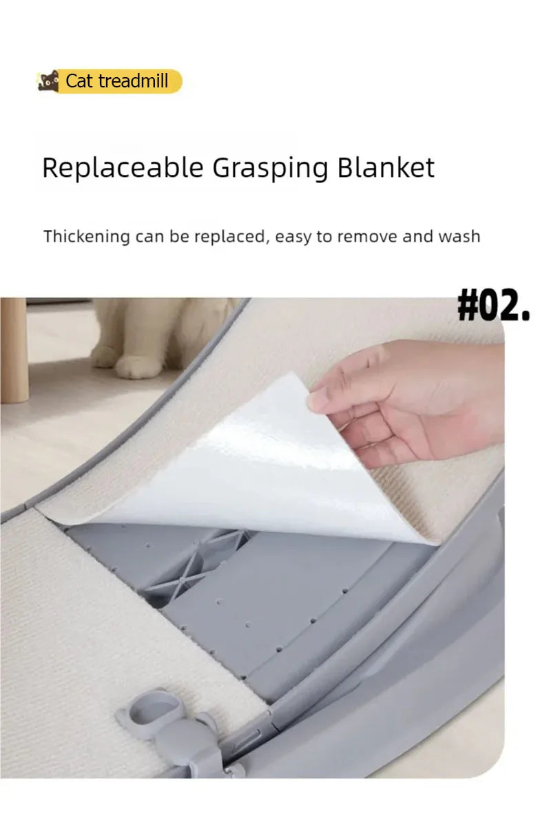 Cat treadmill, pet fitness roller, anti pinch foot exercise, running wheel, cat climbing frame, cat toys, pet supplies