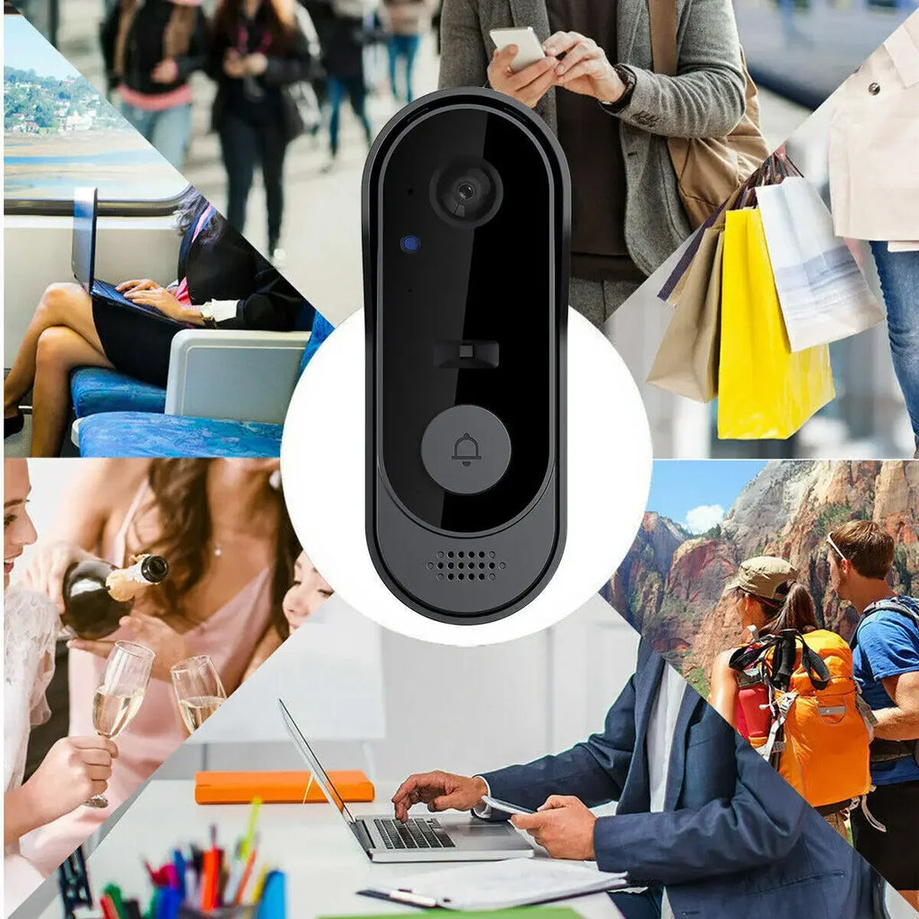 New Doorbell With Camera Wireless Bundle Doorbell Smart Home WIFI HD Outdoor Phone Camera Security Video Intercom Night Vision