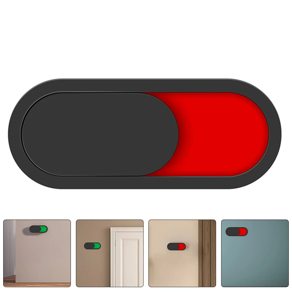 House Sign Bathroom Door Signs Not Disturb Poster Occupied for Office Busy Bathroom Home Easy Status Switch Occupied Door Sign