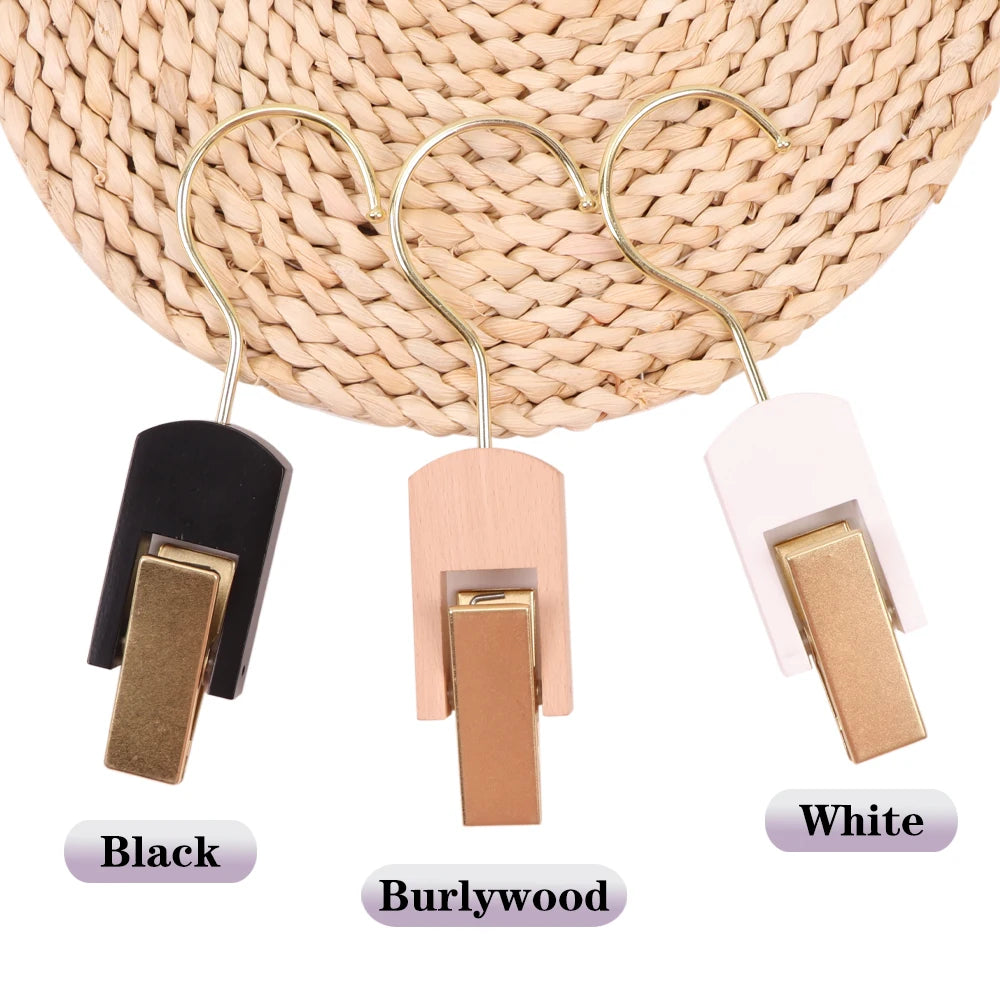 Wig Holder Wig Hanger For Multiple Wigs Hair Extensions Carrier Storage Wooden Hanger For Virgin Hair Weft & Clip Hair Extension