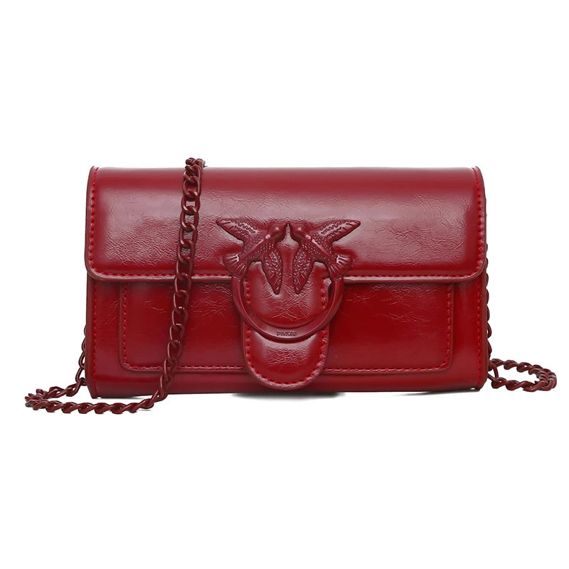 Elegant Leather Classic Designer Bag Paris Fashion Large Capacity For Women Messenger Crossbody Handbag Trendy