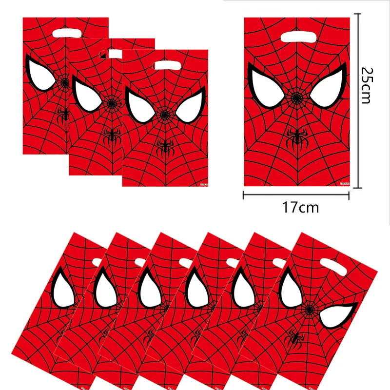 New Avengers Gift Bags Birthday Party Decoration Superhero Goody Biscuit Package Candy Bag Baby Shower Kids Gifts Party Supplies