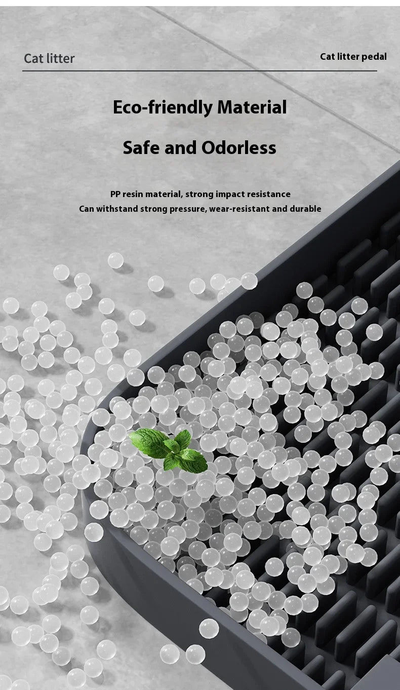 Cat Litter Pedal Box Mat Cat Pet Mat  Pedal High SidePedal Suitable for Large