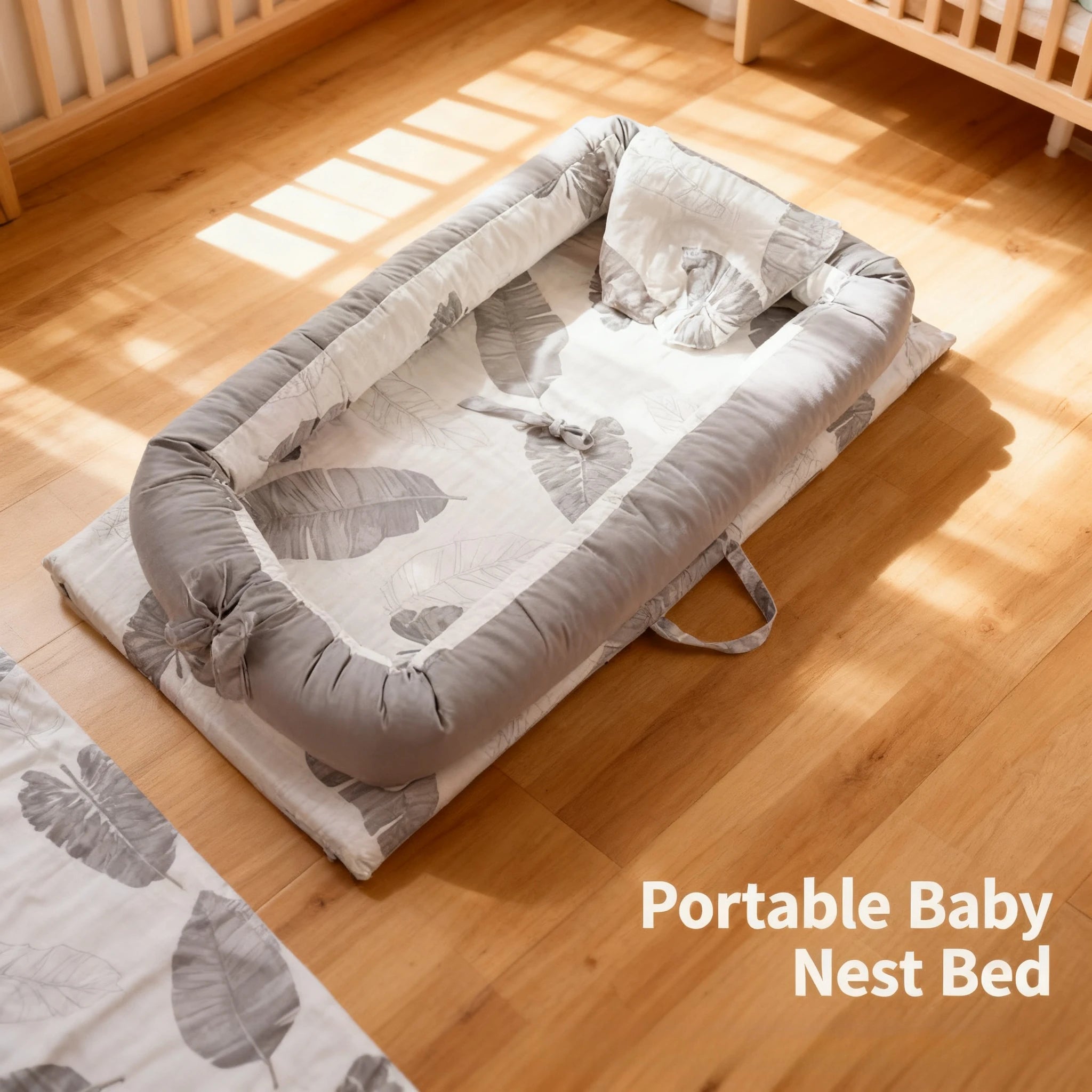 2025 New Portable and Washable Baby Bassinet - Bionic Crib for Newborns