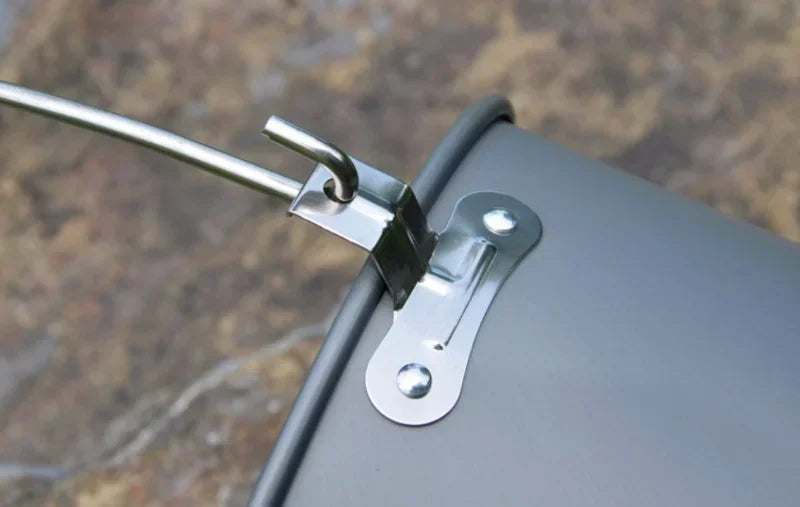 Outdoor Hanging Pot, Camping Pot, Large Barbecue Pot, Self Driving Portable Cookware, Outdoor Cooking Set, Picnic Non Stick Pot