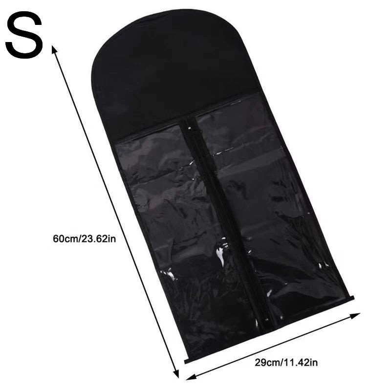 Wig Storage Bag With Hanger Holder Case Wigs Pouch Water Dust-Proof Organizer Protect For Professional Hair Extensions
