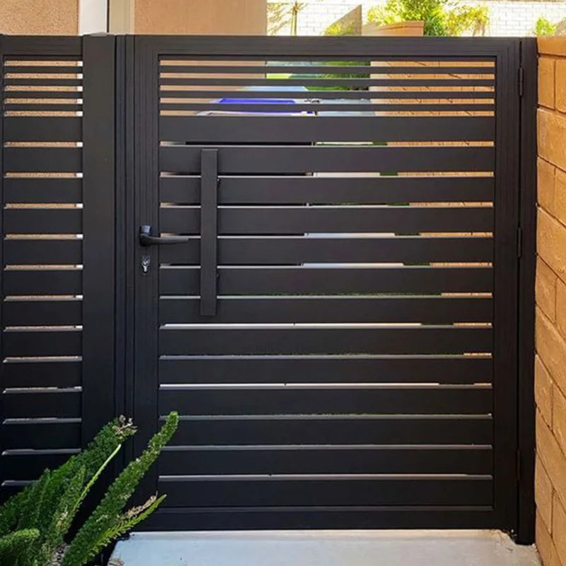 Residential Security door modern entrance aluminum garden gate