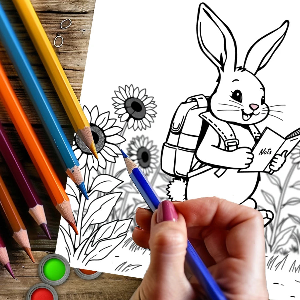 Animal Traveling Book for Adult | 28 Pages Colouring Book, Drawing Supplies for Christmas, Thanksgiving