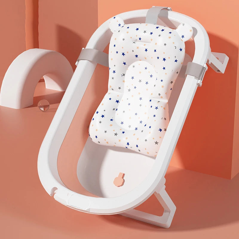 Baby Bath Tub Tub Foldable Baby Lying Sitting Large Tub Children's Household Bath Newborn Children's Products