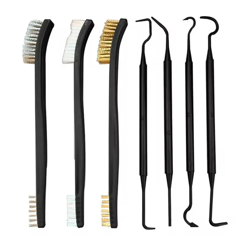 Outdoor Cleaning Tool Accessories 3/4/7Pcs Set Multiple Combinations To Choose From For Outdoor Camping Portable Cleaning Tool