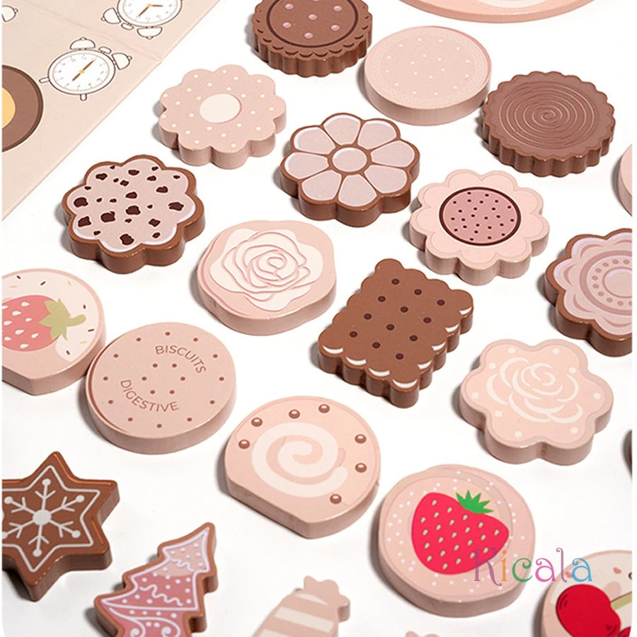 Animal Feeding Game Wooden With Cute Food Pieces Rabbit Bear Role-Play Toy Fine Motor Skill Educational Gift For Kids Christmas