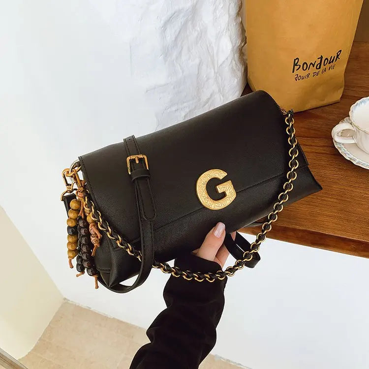 Women's Handbag Made Of Rivulet-Printed Leather Boasting Lisbon Commuter Vintage Spacious Daily Look