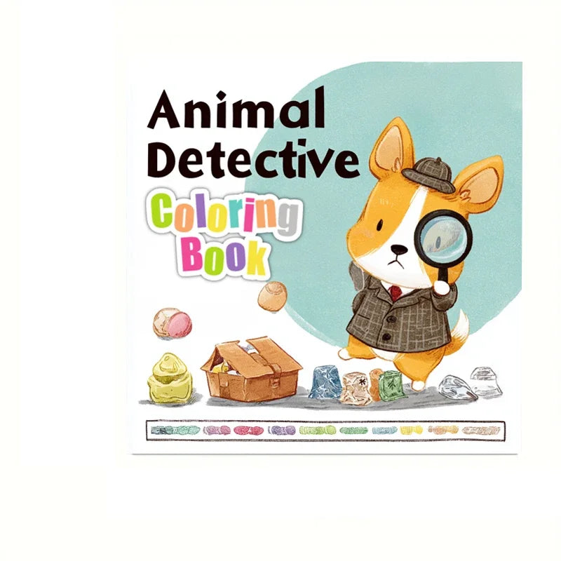 Animal Traveling Book for Adult | 28 Pages Colouring Book, Drawing Supplies for Christmas, Thanksgiving