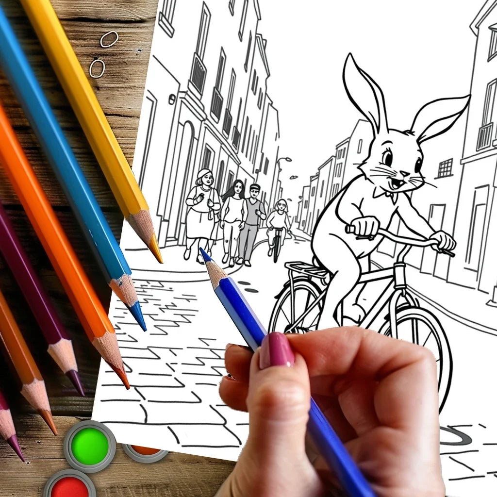 Animal Traveling Book for Adult | 28 Pages Colouring Book, Drawing Supplies for Christmas, Thanksgiving